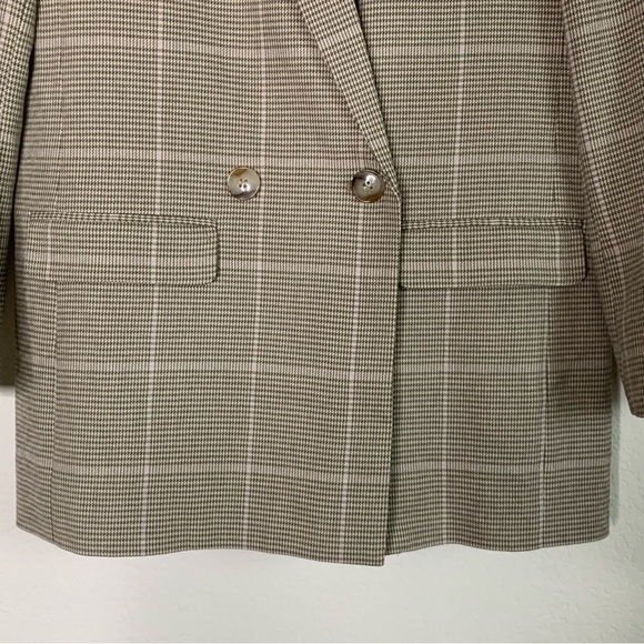 Madewell Dorset blazer in windowpane XXS - Picture 9 of 9